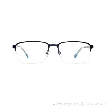 Half Rim Metal Optical Frame